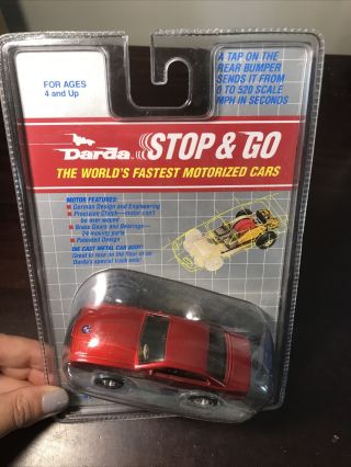 Vintage Darda Stop & Go Red BMW Coupe 1991 3