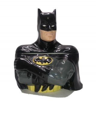 Batman Ceramic Cookie Jar No.  25515 Westland Comic Look Hero Fast
