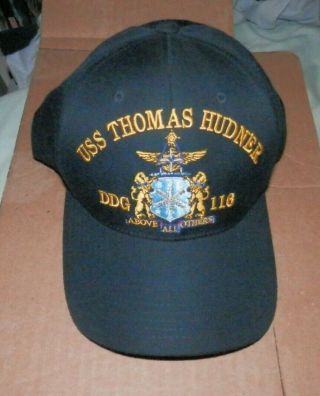 Uss Thomas Hudner Ddg 116 Arleigh Burke Class Destroyer Navy Ship Hat