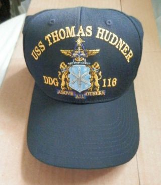 USS Thomas Hudner DDG 116 Arleigh Burke Class Destroyer Navy Ship Hat 2
