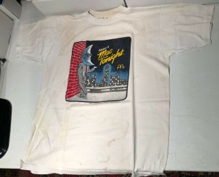 C.  1980s Mcdonalds Make It Mac Tonight T Shirt Skyline Coastal Concepts Alore Wow