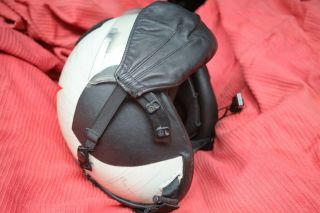 Flight Helmet - Us Navy Hgu 68/p Ex Large,  Clear Visor,  Mic.  Plus
