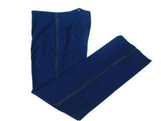 Usaf Us Air Force Military Uniform Blue Mess Dress Formal Trousers Pants 36 Long