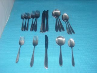Towle Supreme Cutlery Scc Stainless 4 Place Set Setting 20 Flatware Modern Japan