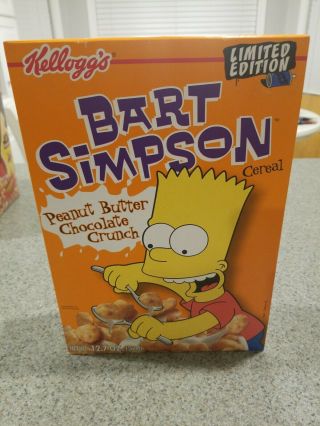 Bart Simpson Cereal By Kellogg 
