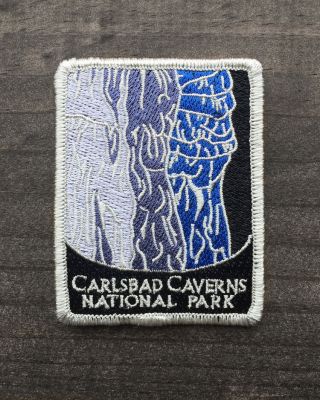 Carlsbad Caverns National Park Souvenir Patch Traveler Series Iron - On Mexico