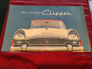 1955 Packard Clipper Sales Brochure