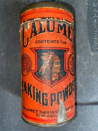 Antique Calumet Baking Powder Can