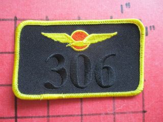 Air Force Squadron Patch Netherlands Klu 306 Sq F - 16 Era Name Tag