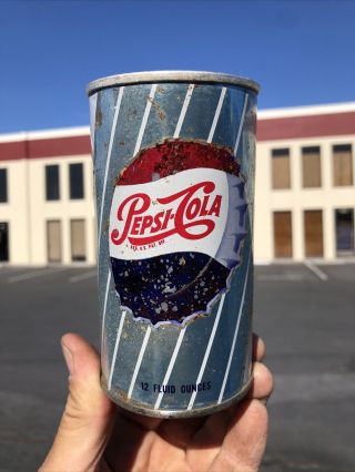 Pepsi Cola Tab Top Soda Can - Bottle Cap Salt Lake City,  Utah
