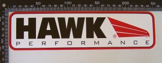 Hawk Performance Brake Pads Racing Sponsor Usa Car Bumper Sticker Decal
