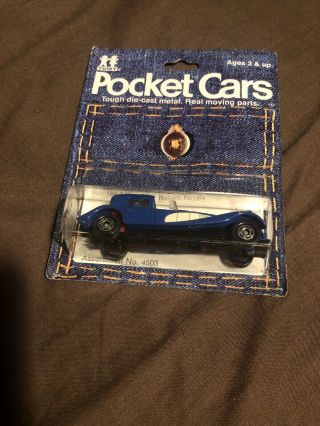 Tomica Pocket Cars 1927 Bugatti Royale Moc