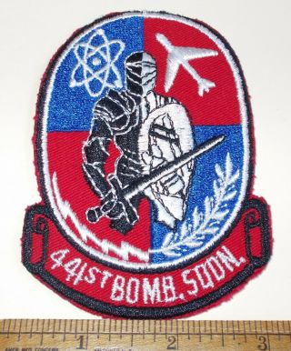 433) U.  S.  Air Force 441st Bomb Squadron (320th Bomb Wing) Patch Mather Afb Ca