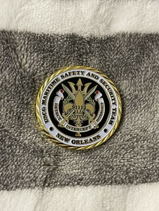 Uscg Maritime Safety And Security Team Orleans Coin