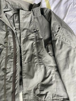 RAF Aircrew Flying Jacket Cold Weather Mk3 Green Size 7 3