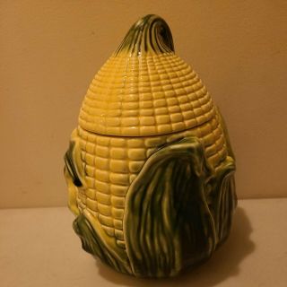 Vintage Stanford Ware Corn Cob Cookie Jar 512