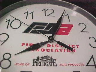 Field Gate FDA Dairy Farmer Wall clock battery operated 11 