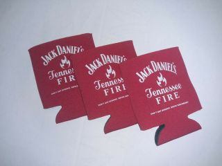 Jack Daniels Lynchburg Fire Brigade 3 Koozies & Sticker