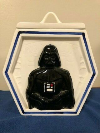 Star Wars Darth Vader,  R2d2,  & Cp3o 2 Sided Cookie Jar