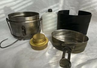 Swedish Army Stainless Steel M40 Mess Kit.