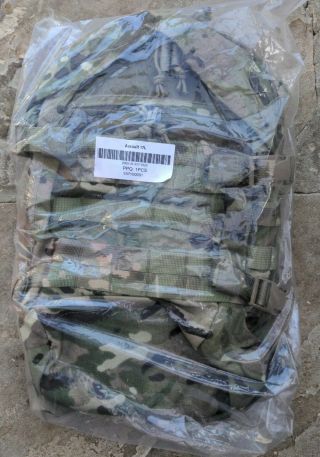 British Army Mtp 17 Litre Virtus Assault Pack Daysack Rucksack Military