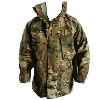 British Army Surplus Mtp Goretex Jacket Hooded Waterproof Coat Mvp Camo Cadet
