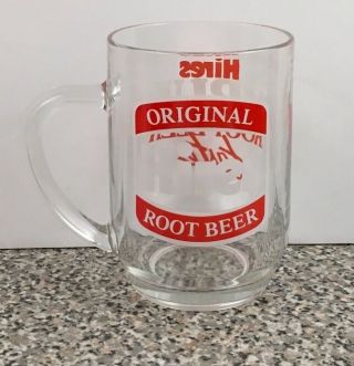 Hires Root Beer Glass Mug Stein Hires True Root Beer Taste