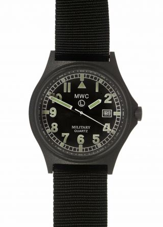 Mwc European General Service 50m Water Resistant Military Watch On Webbing Strap