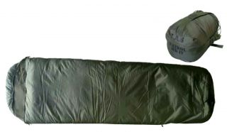 Tas Patrol Mk Iv - 5 Degree Military Sleeping Bag With Zip Mozzie Net 235x80x50cm
