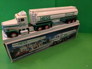 1990 Hess Gasoline Toy Tanker Truck -