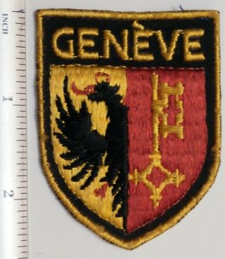 Geneve (geneva),  Switzerland - Vintage 1970 