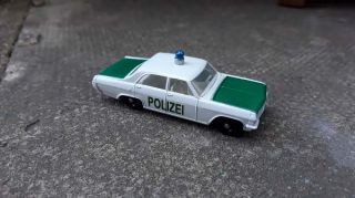 Matchbox Lesney Models Opel Diplomat Polizei Police Car Code 3