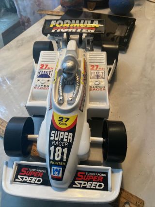vintage formula one large plastic toy race car 3