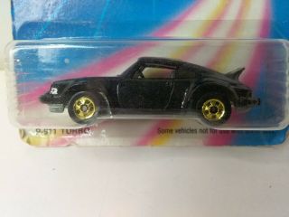 1986 Hot Wheels P - 911 Turbo Porsche P - 911 Vintage M3968 Mattel Noc Rare