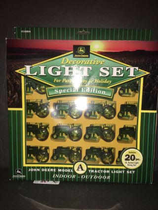 John Deere Decorative Light Set For Patio Party Or Holiday Special Edition