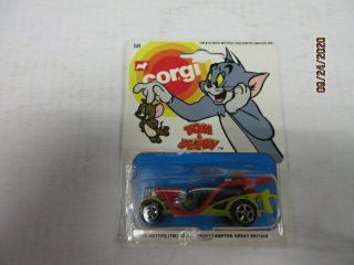 Corgi Tom & Jerry Yellow Car