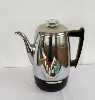 Vintage Ge General Electric Automatic Percolator Coffee Pot 16p12