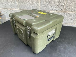Ex Army Plastic Rugged Storage Case Transit Box Military Surplus Too. 3