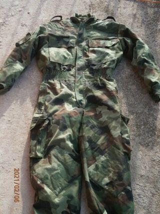 Federal Yugoslav Army (vojska Jugoslavije) M - 93 Camouflage Jumpsuit - Size 52