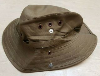 Sadf South African Army Issue Jl Normoyle Brown Bush Hat 61cm
