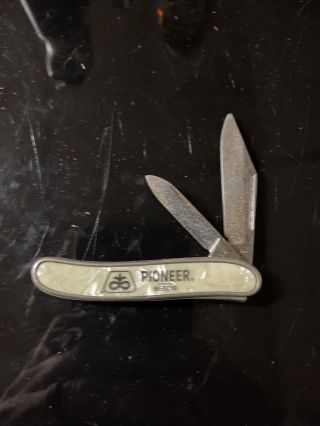 Pioneer Brand Seeds Pocket Knife