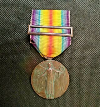 Extremely Rare Portuguese Wwi Inter - Allied Victory Medal Order By JoÃo Da Silva