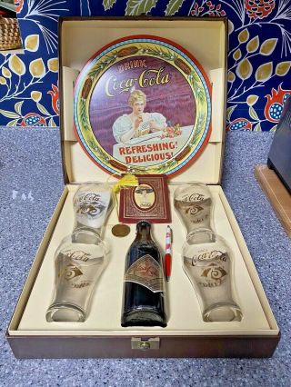 Louisville Kentucky Coca Cola Bottling Co 75th Anniversary Box Set W Invite Rare