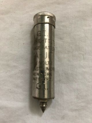 Vintage General Instrument Corp Gi Battery Tester Ga - Jit Six Volts York Ny