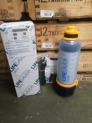 Lifesaver 4000uf Water Purification Ultrafiltration Bottle Filter Ukmade