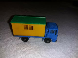 Vintage " Matchbox Series No.  60 Site Hut Truck Made In England