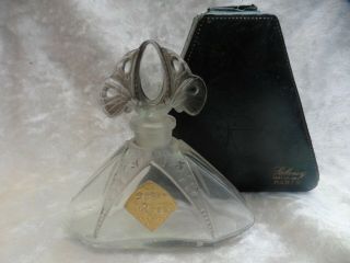 Rare Art Nouveau Salancy Perfume Bottle By J.  Viard Boxed Af.