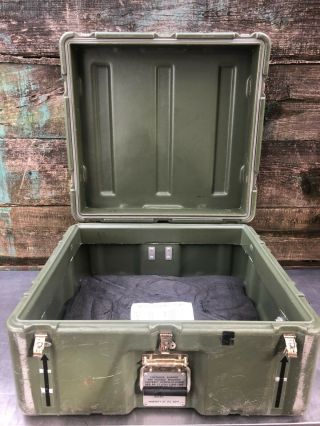 28x26x15 Exterior,  Pelican Hardigg Weather Tight Transport Case Military Medical