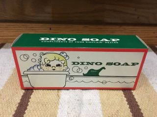 Sinclair Dino Soap Brontosaurus Vintage Style Advertising Kids Sign Gas Oil