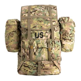 Mt Military Molle Ii Rucksack Backpack Large With Frame Straps Pouches Multicam